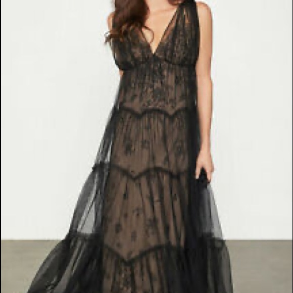 New with tag BCBG tulle gown size 2 - Picture 4 of 8